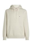 Ess Seasonal Fleece Hoody Cream Tommy Hilfiger