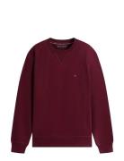 Ess Seasonal Fleece Crewneck Burgundy Tommy Hilfiger