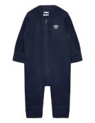 Hmlmini Fleece Zip Suit Bee Navy Hummel