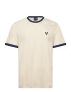 Ringer T-Shirt Cream Lyle & Scott