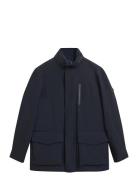 Double Mid Length Jacket Navy GANT