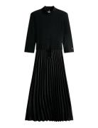Slim 5X2 Rib Mix Midi Drs Black Tommy Hilfiger