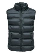 Onsunion Seamless Life Puffer Vest Otw Black ONLY & SONS