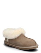 Rhevelyn Leather Closed Ankle Slipp Beige Rosemunde