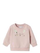 Nbfkleo Ls Sweat Box Unb Pink Name It