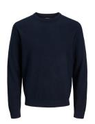 Jjeperfect Wool Knit Crew Neck Sn Navy Jack & J S