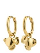 Luis Earrings Gold-Plated Gold Pilgrim