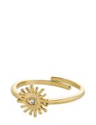 Lulu Sun Stack Ring Gold-Plated Gold Pilgrim