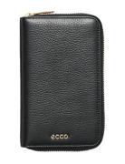 Ecco Wallet Zipped Black ECCO