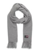 Recycled Wool Blend Scarf Grey Lexington Clothing