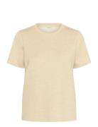 Vincentiw Melange Karmen T-Shirt Cream InWear