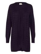 Kaemria Knit Cardigan Purple Kaffe