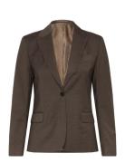 Sasha Cool Wool Blazer Brown Filippa K