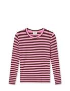 5X5 Classic Stripe Talika Top Pink Mads Nørgaard