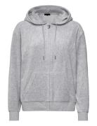 Halan Over D Hoodie Grey Juicy Couture