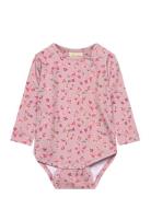 Body L/S Printed Pink Petit Piao