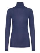 Angelabb Roll Neck Navy Bruuns Bazaar