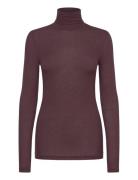 Angelabb Roll Neck Burgundy Bruuns Bazaar