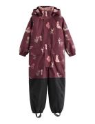 Padded Waterproof Snowsuit Pink Lindex