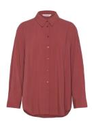 Srfreedom Loose Shirt Burgundy Soft Rebels