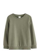 Sweatshirts Solid Basic Green Lindex