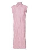 Cotton Poplin Shirt Dress Red Filippa K