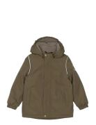 Winter Jacket Solid Brown Mikk-line