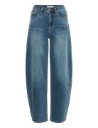 Gzviva Hw Baggy Jeans Blue Gestuz