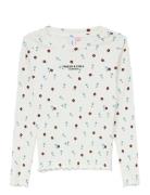 Vmlavender Bloom Ls Top Jrs Girl White Vero Moda Girl