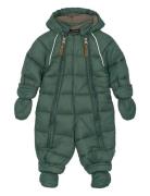 Puff Baby Suit W Acc Rec. Green Mikk-line