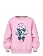 Nmfvenus Ls Nreg Sweat Bru Pink Name It