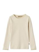 T-Shirt L/S Belis Cream Wheat