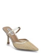 Brinley Heeled Sandals Beige Steve Madden