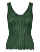 2355 Lux Seamless, Scoopneck Tank T Black STINE GOYA