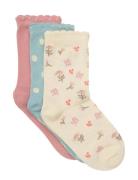 3-Pack Socks Patterned Minymo