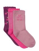 3-Pack Socks Patterned Minymo