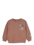 Over D Sweater Artwork Brown Daily 7