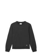 Light Terry Solo Sweatshirt Black Mads Nørgaard