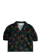 Lingonberries Aop Woven Blouse Black Mini Rodini