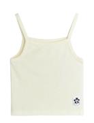 Modal Rib Tank Top Cream Mini Rodini