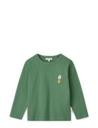 Apia Placement Longsleeve T-Shirt Green Liewood
