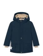 Matkastorio Fleece Lined Winter Jacket. Grs Navy MINI A TURE