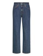 High Waisted Cropped Jeans Blue Filippa K