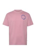 Circular Logo T-Shirt Pink New Balance