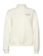 Linear Heritage Fleece Half Zip Cream New Balance