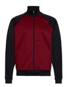Contrast Sleeve Trk Jkt Burgundy Fred Perry