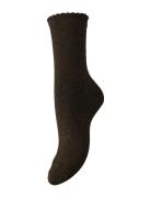 Pcsebby Glitter Long Socks Noos Bc Brown Pieces