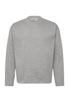 Great Boxy Long Sleeve T-Shirt Grey Weekday
