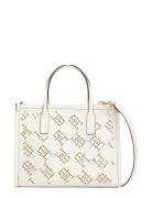 Th City Mini Tote Mono Cream Tommy Hilfiger