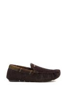 Barbour Monty Moccasin Slipper Brown Barbour